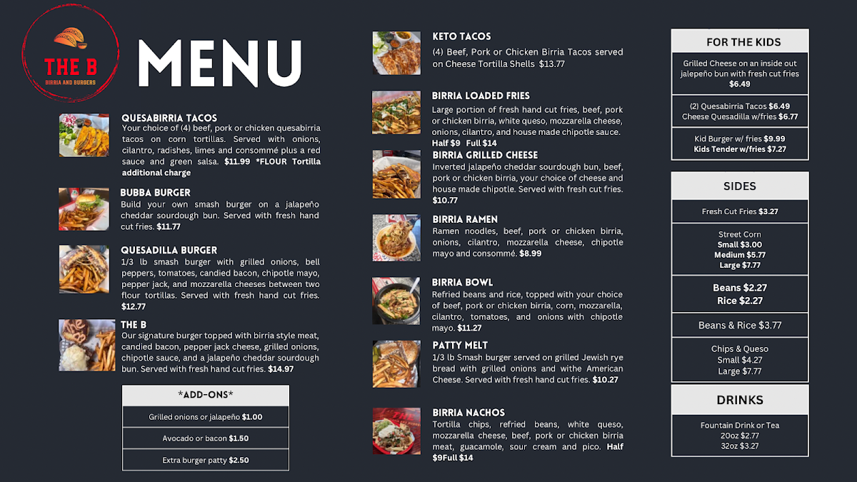 The B Birria & Burgers - 1