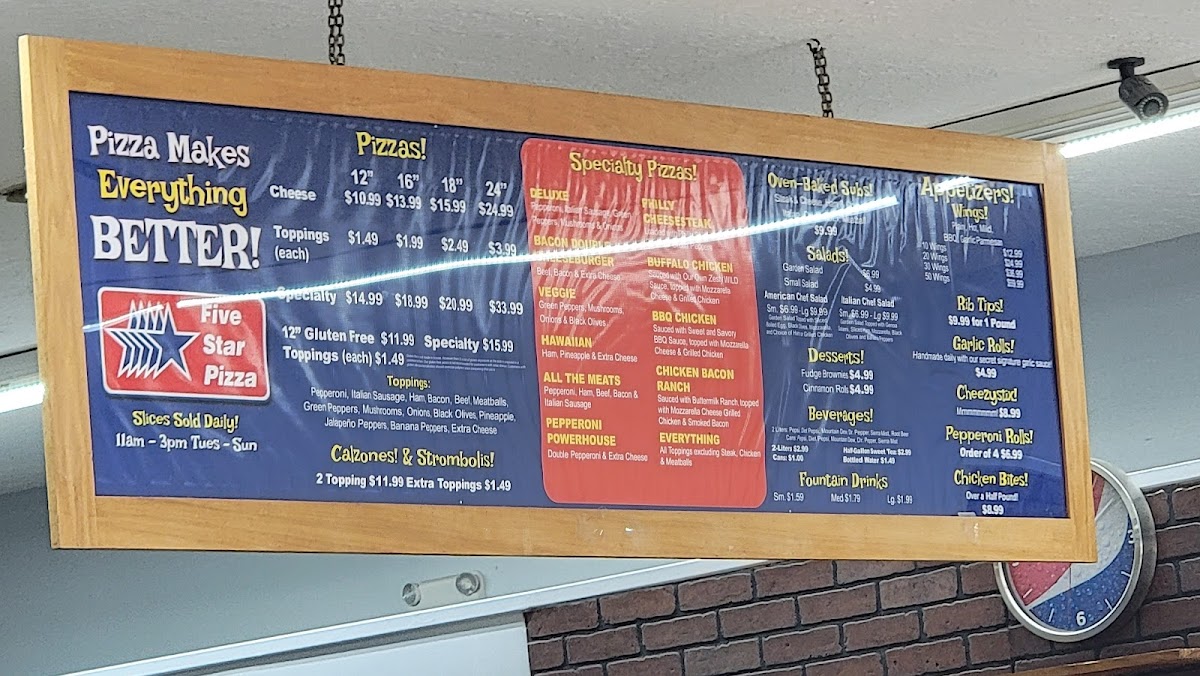 Five Star Pizza-Citra - 1