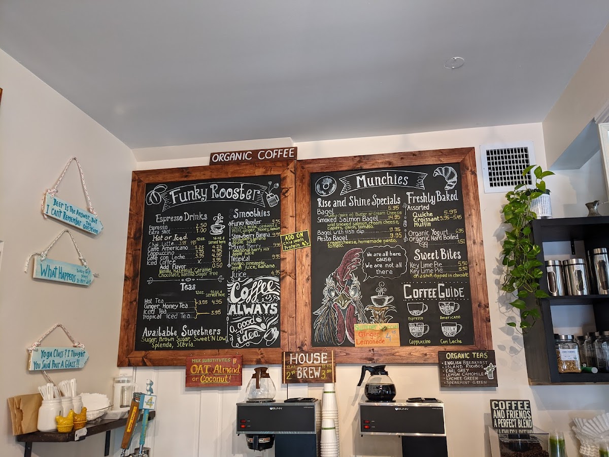 Funky Rooster Coffee House & Wine Bar - 1