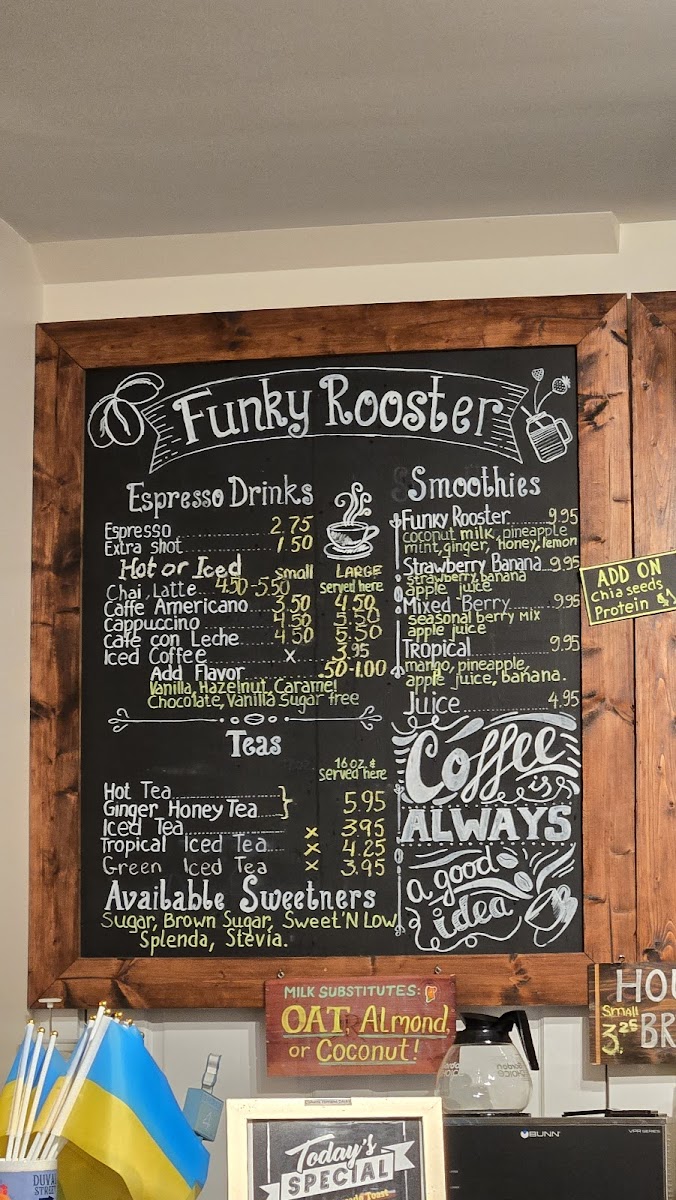 Funky Rooster Coffee House & Wine Bar - 10