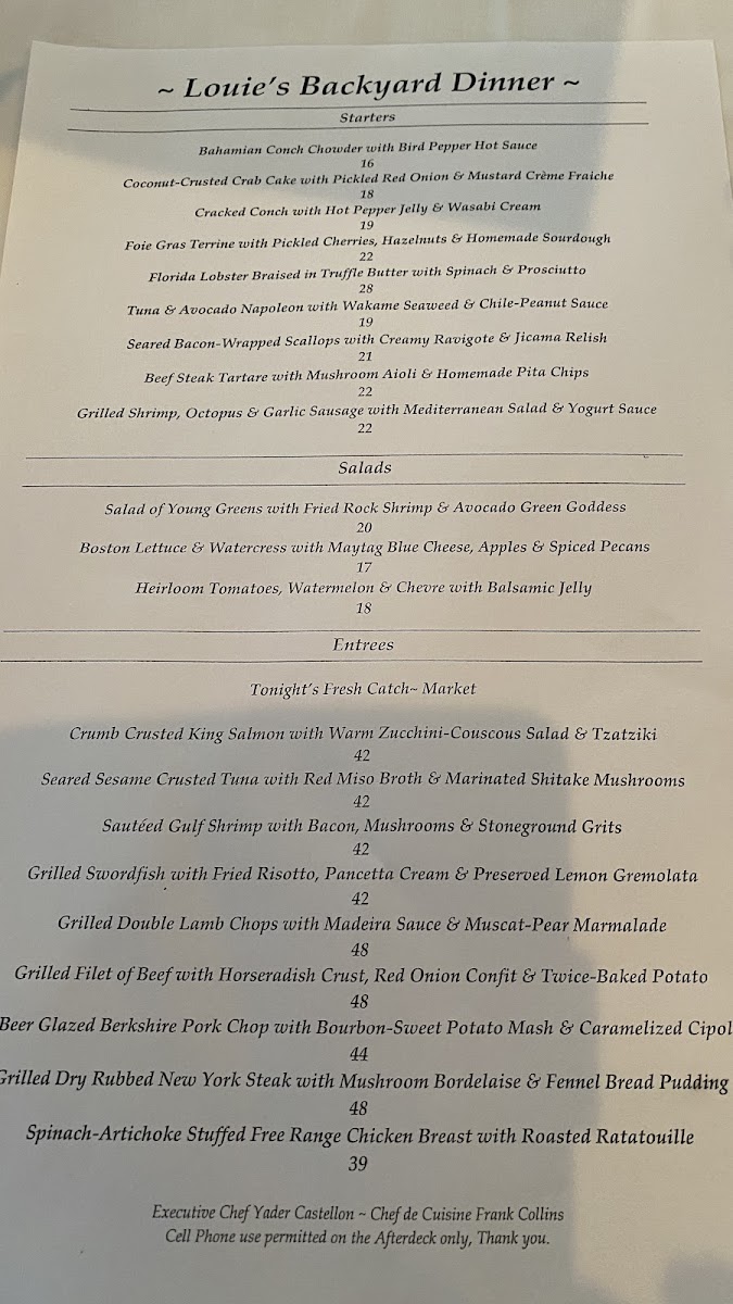 Louie's Backyard - 9