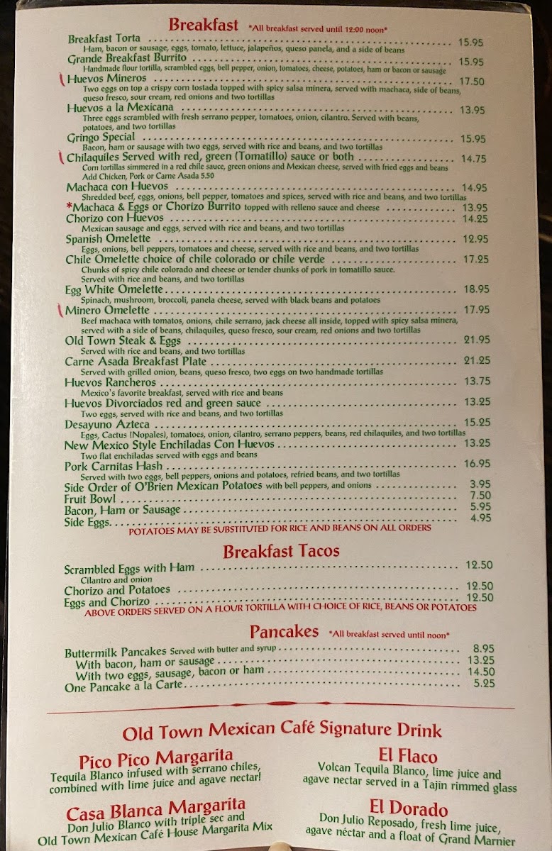 Old Town Mexican Cafe - 1