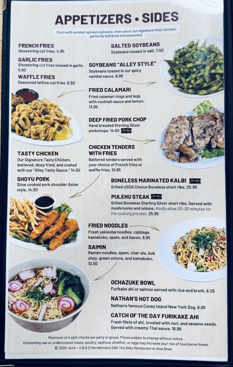 The Alley Restaurant at Aiea Bowl - 6