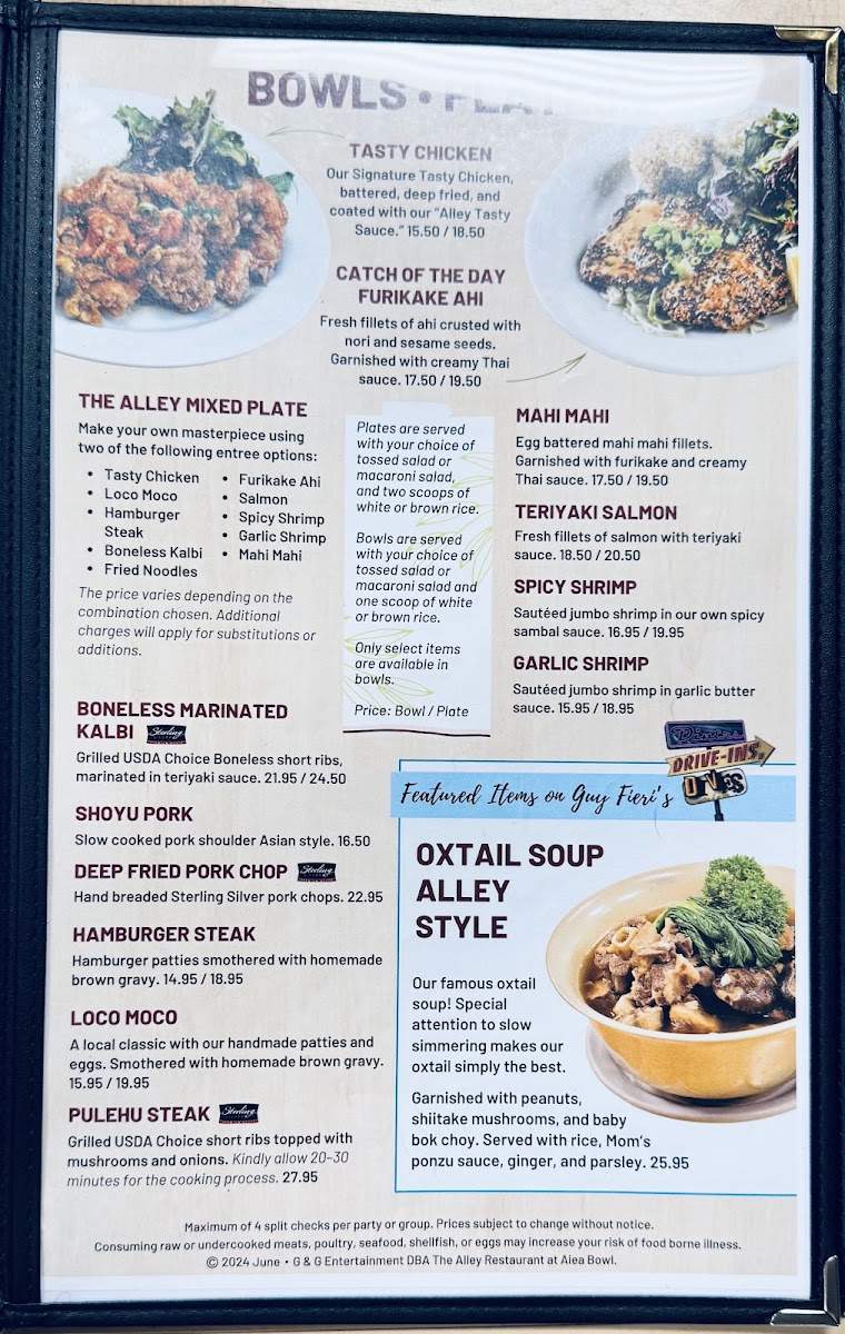 The Alley Restaurant at Aiea Bowl - 9