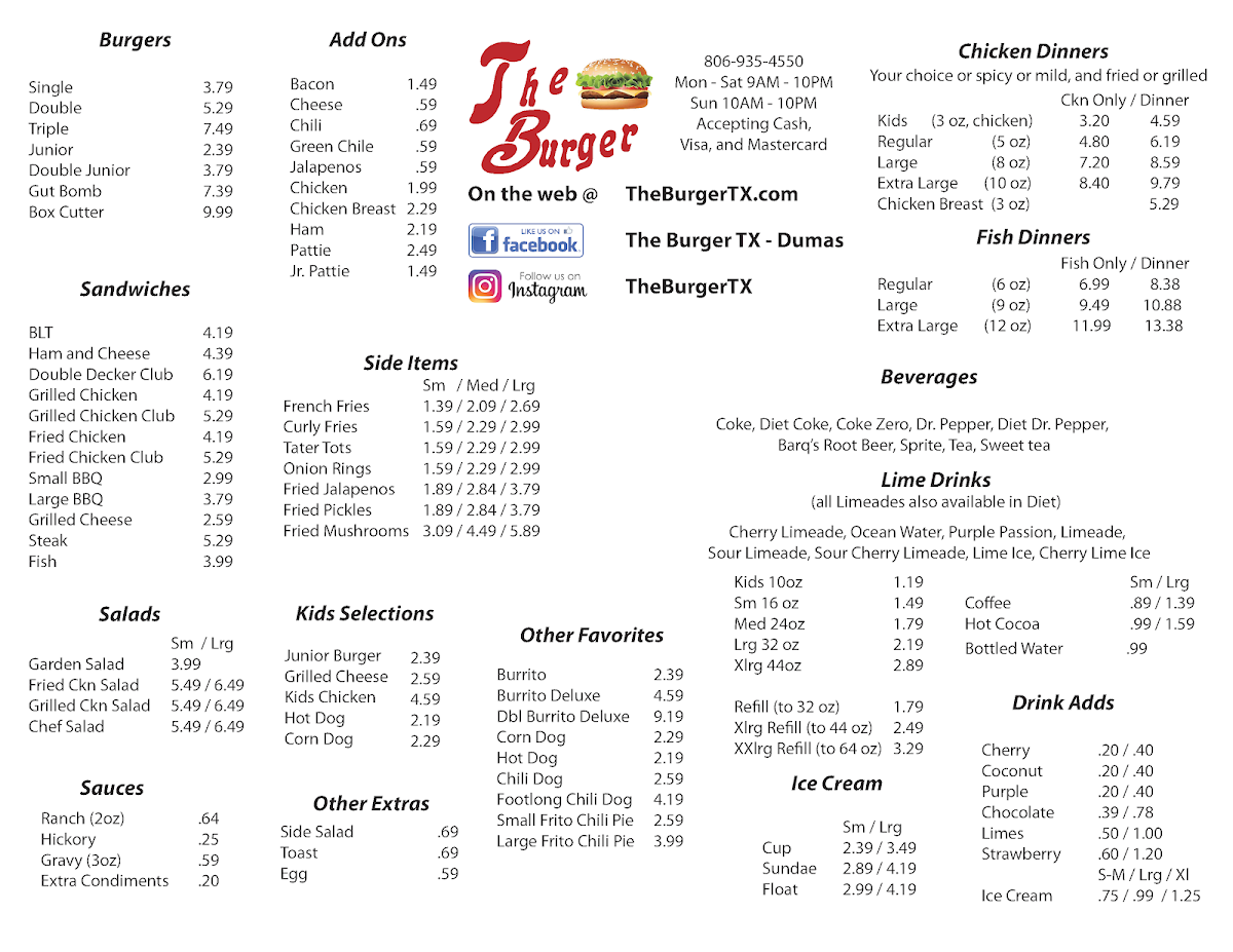 The Burger - Dumas - 1