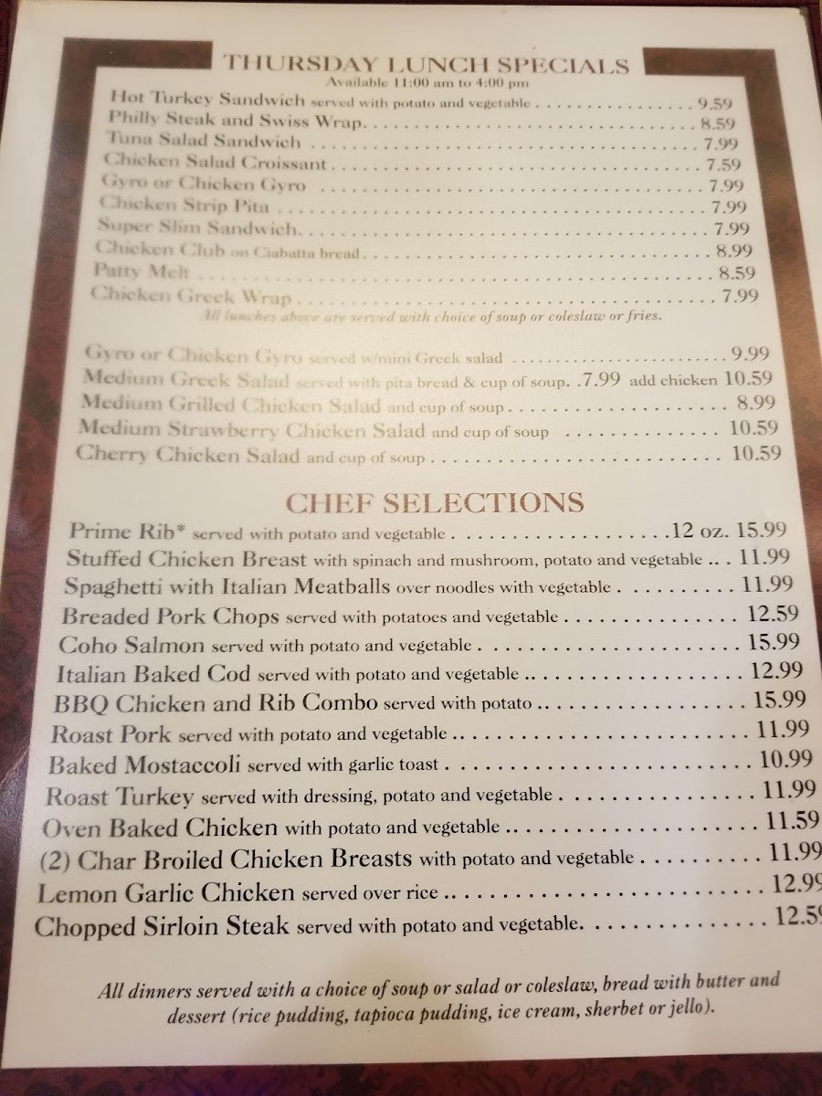 Alex's of Rochester Family Dining - 2