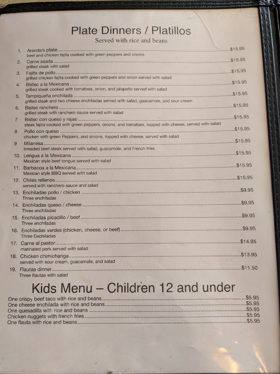 Aranda's Méxican Grill - 1