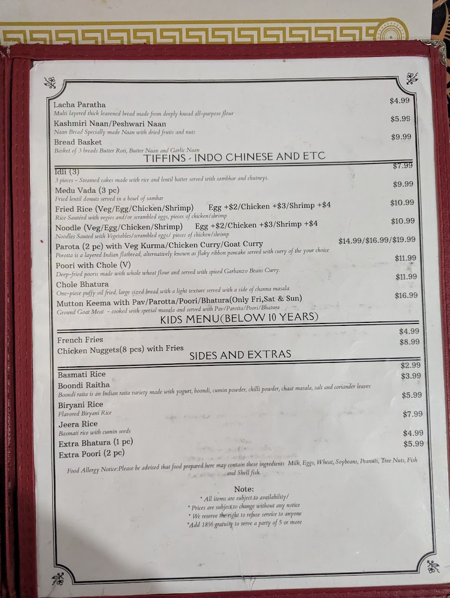 Tabla Indian Restaurant - Charlotte, NC - 2