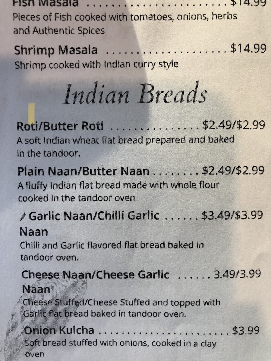 Tabla Indian Restaurant - Charlotte, NC - 9