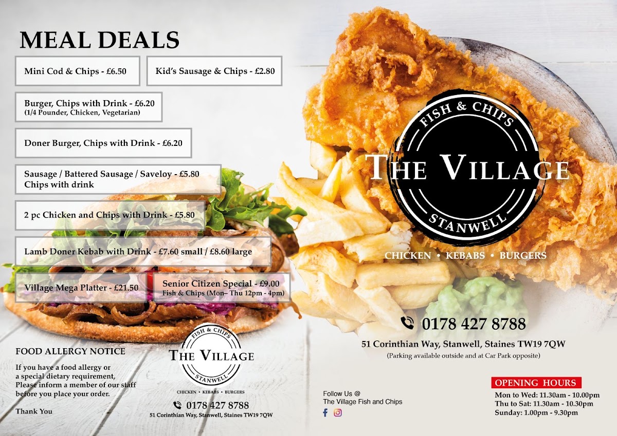 The Village Fish & Chips Staines & Stanwell - 1
