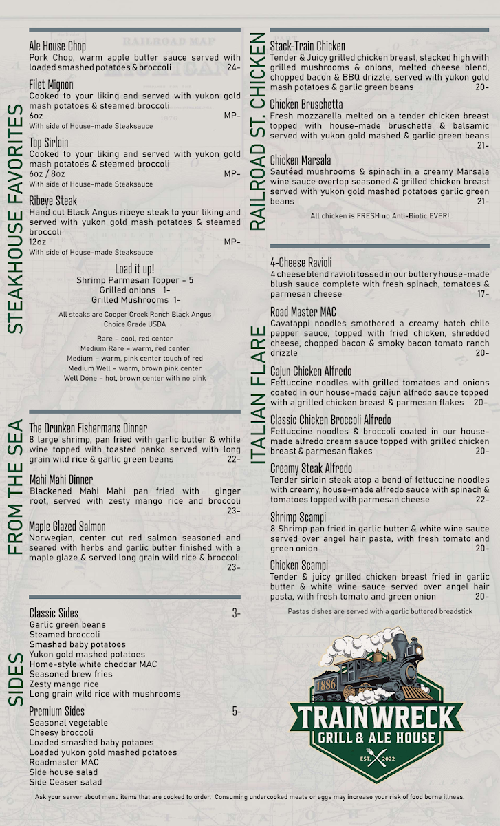 Trainwreck Grill & Ale House - 4