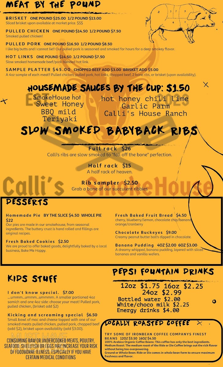 Calli's SmokeHouse,LLP - 1
