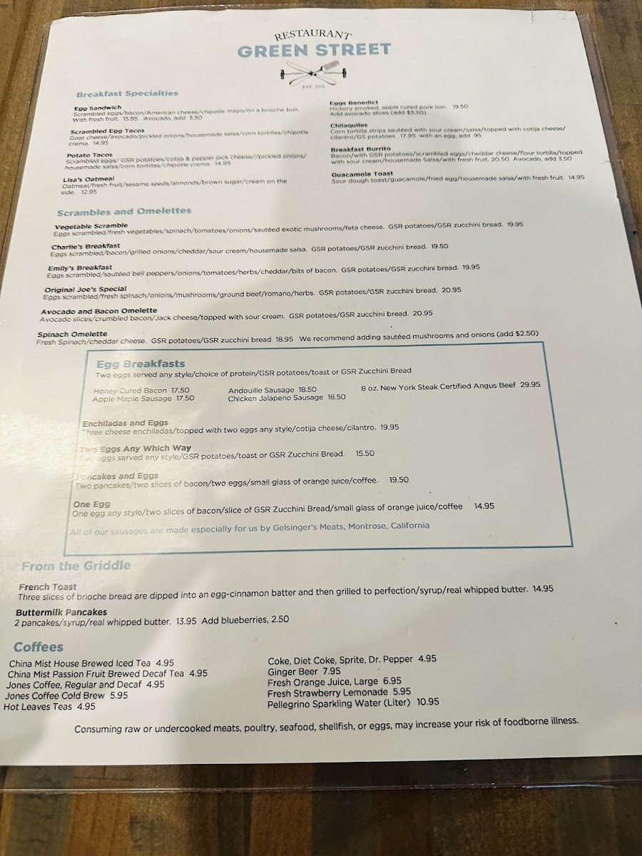 Green Street Restaurant - 1