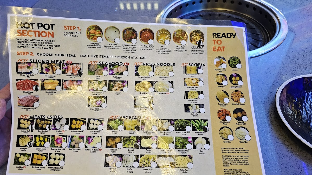 VOLCANO Asian BBQ and Hot Pot - 8