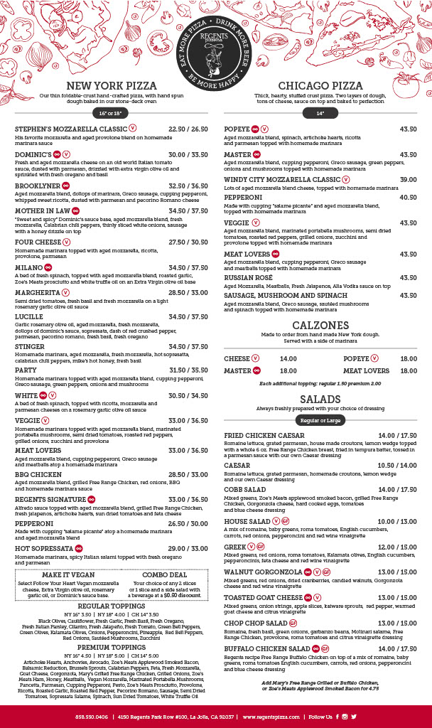 Regents Pizzeria - 6