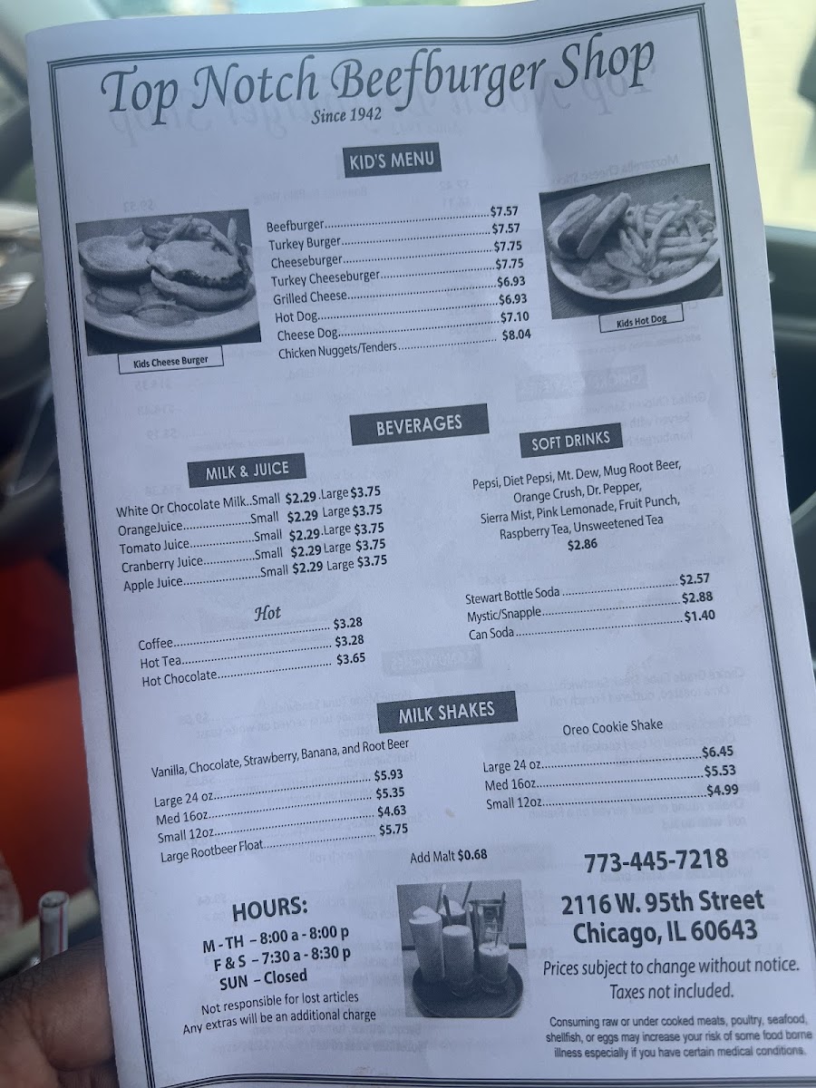 Top Notch Beefburgers - 7