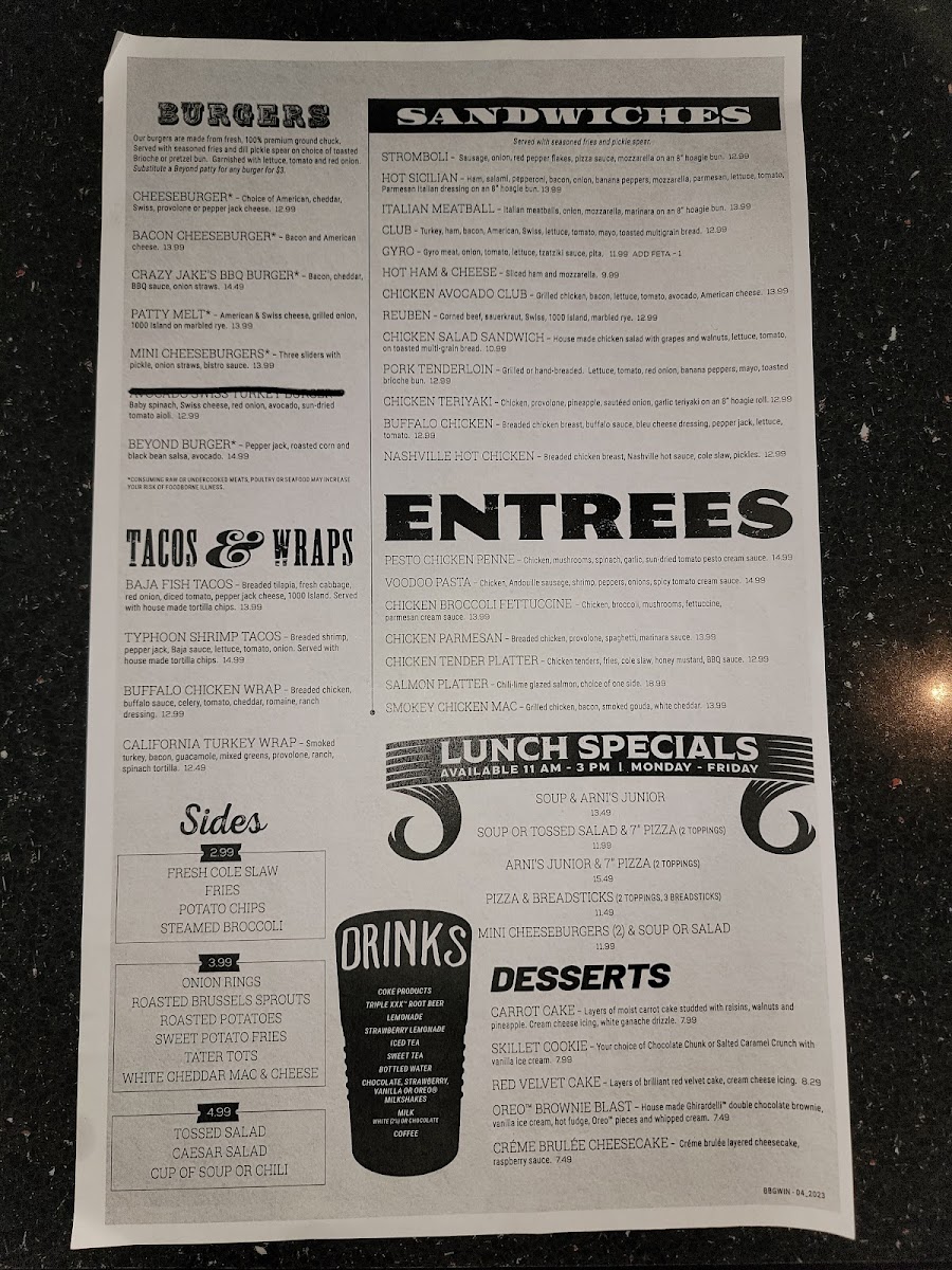 Arni's Restaurant - Greenwood - 6