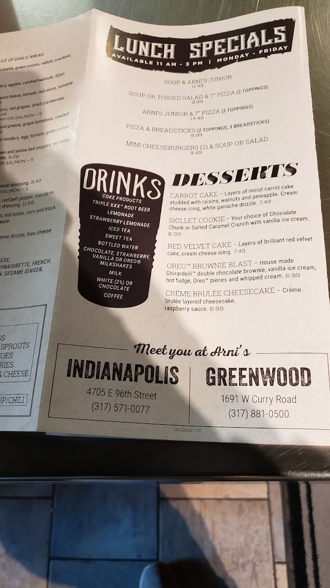 Arni's Restaurant - Greenwood - 9