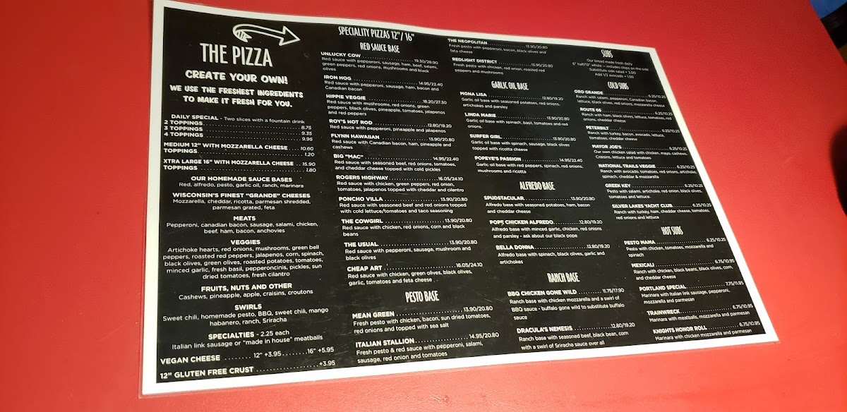 Cross Eyed Cow Pizza - 10