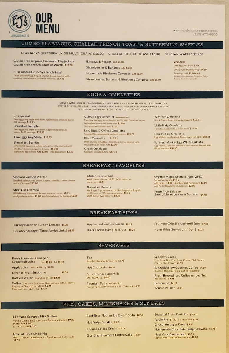 EJ's Luncheonette - 1