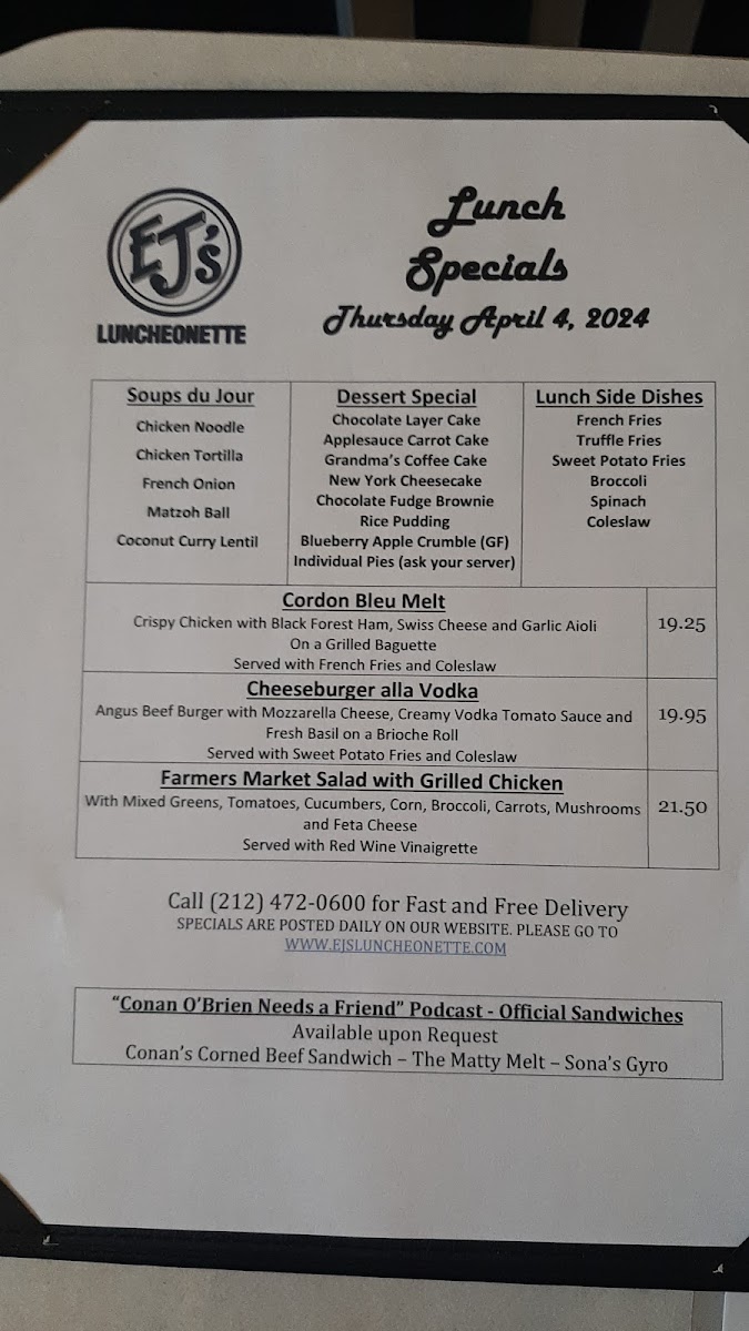 EJ's Luncheonette - 7