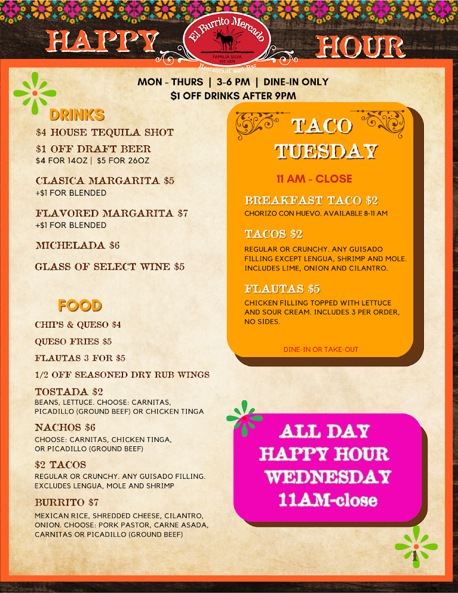 El Burrito Mercado - 1