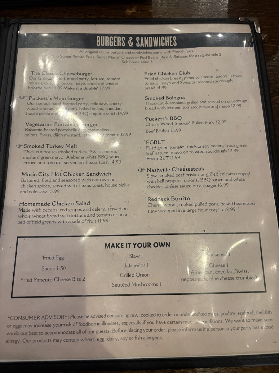 Puckett's Restaurant - 6