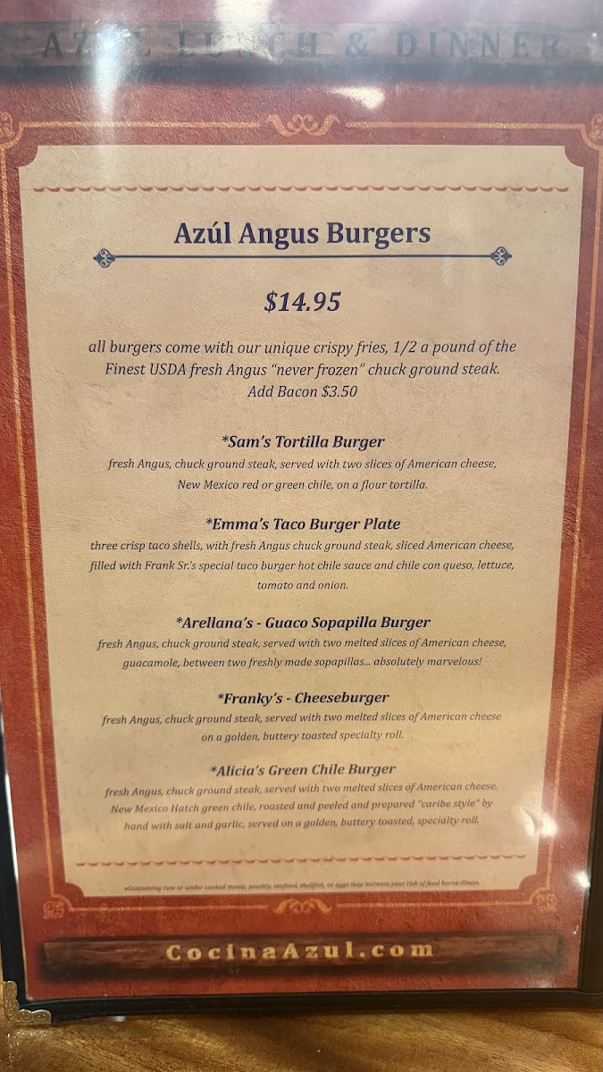 The ORIGINAL Cocina Azul at 12th & Mountain Rd - 5