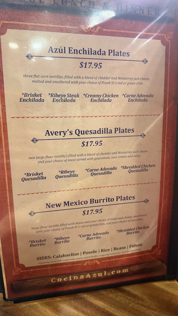 The ORIGINAL Cocina Azul at 12th & Mountain Rd - 7