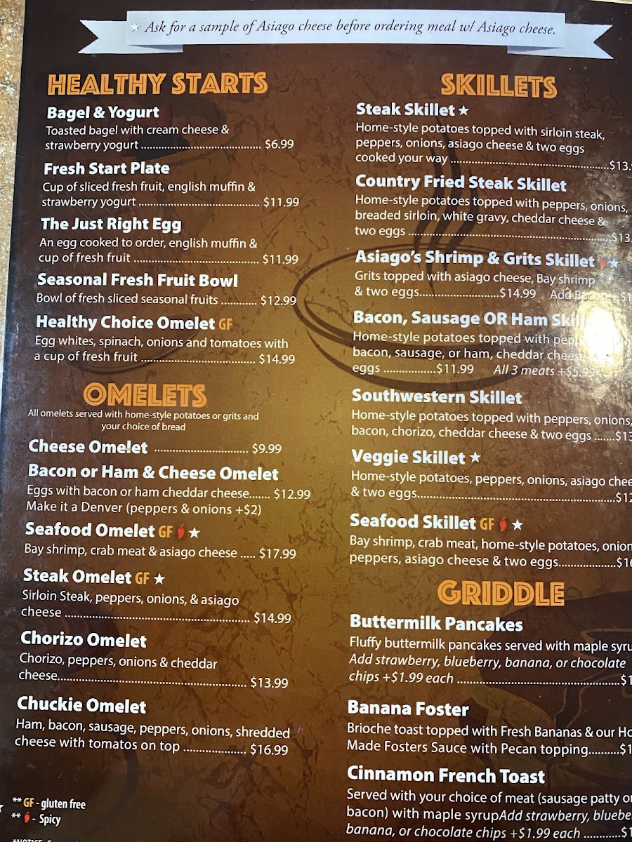 Asiago's Skillet - 5