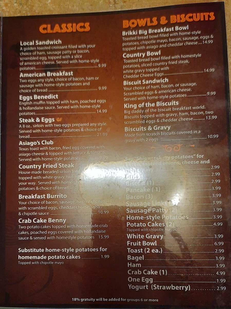 Asiago's Skillet - 8