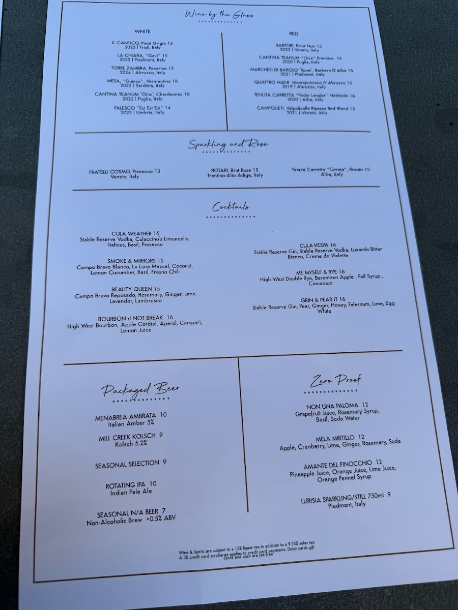 Culaccino Italian Restaurant Bar - 2