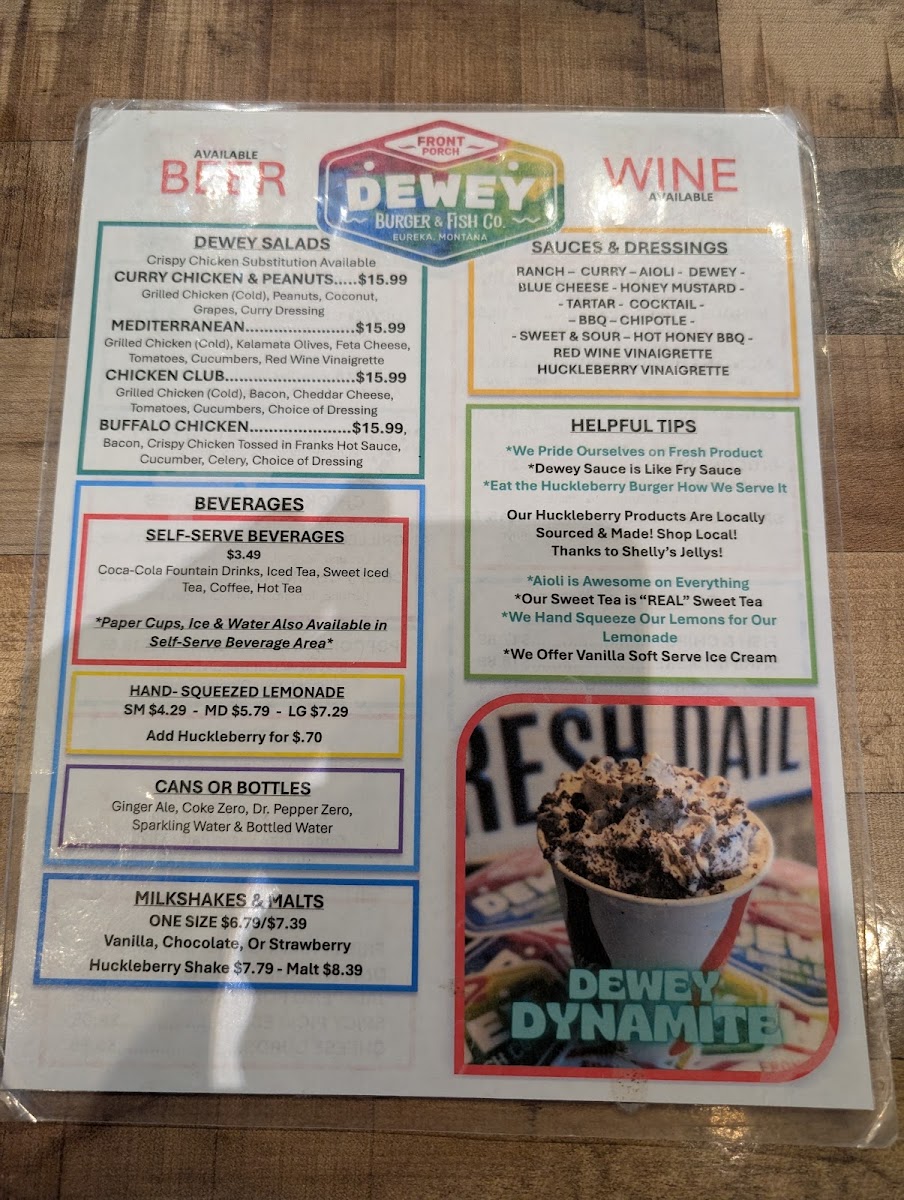 Front Porch Dewey Burger & Fish Co. - 3