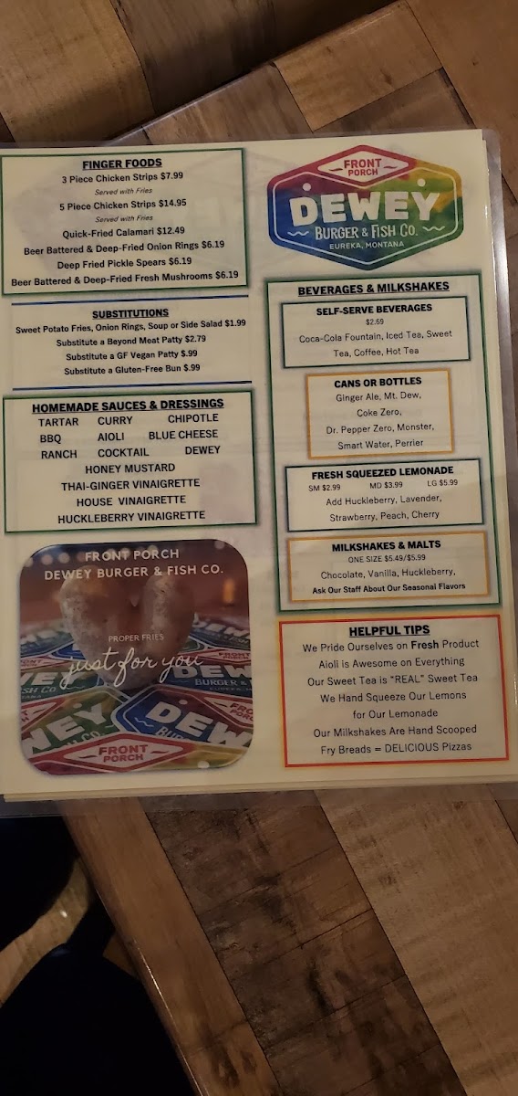 Front Porch Dewey Burger & Fish Co. - 7