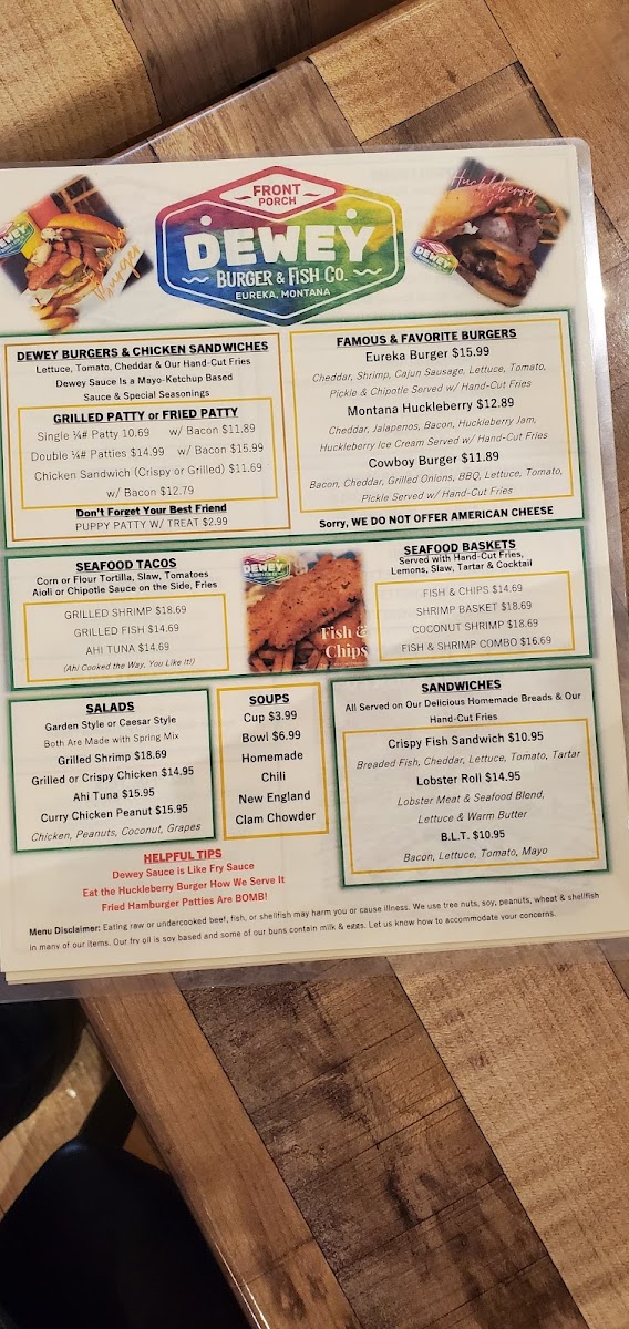 Front Porch Dewey Burger & Fish Co. - 8