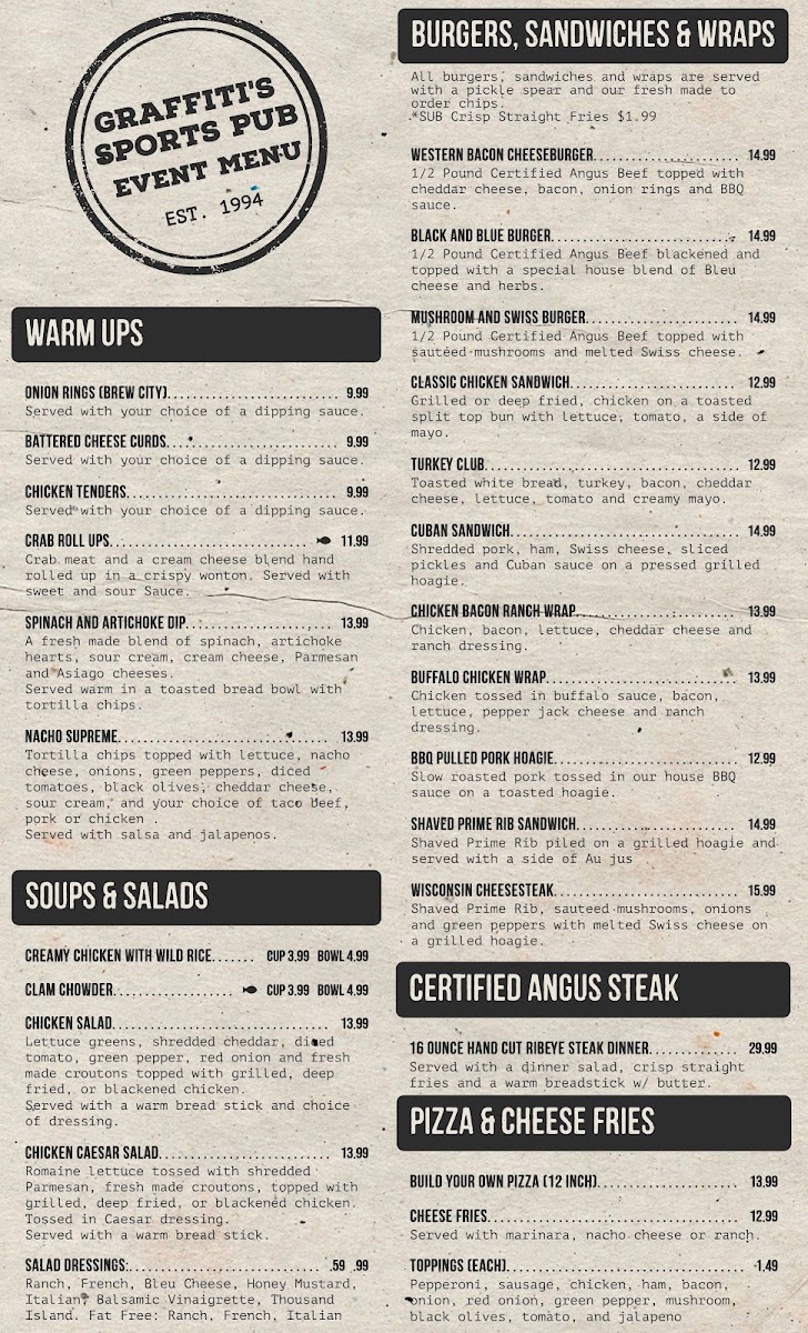 Graffiti's Sports Pub - 3