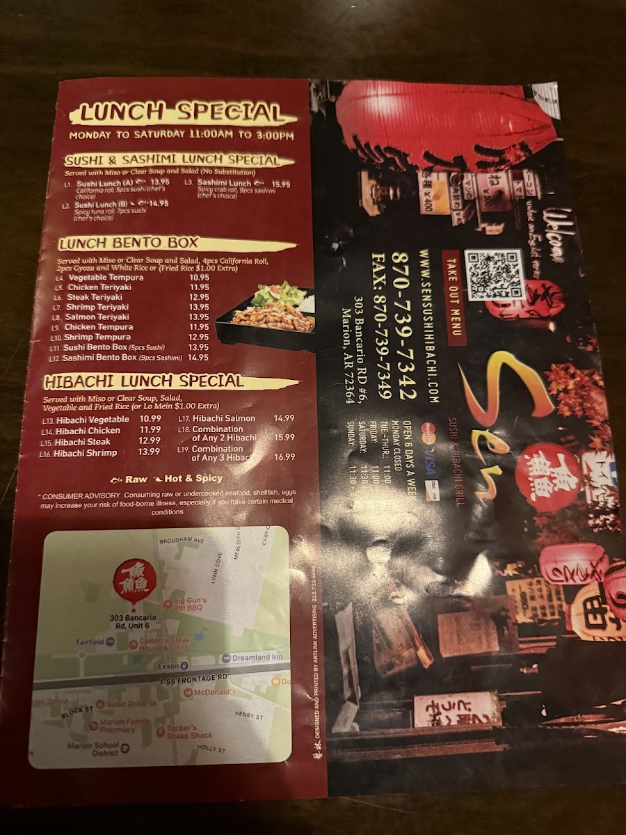 Sen Sushi & Hibachi Grill - 3