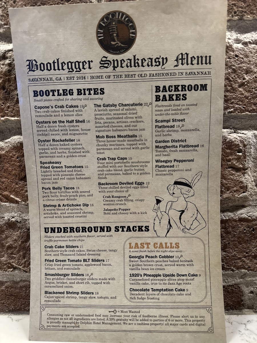 The Bootlegger Savannah Speakeasy - 1