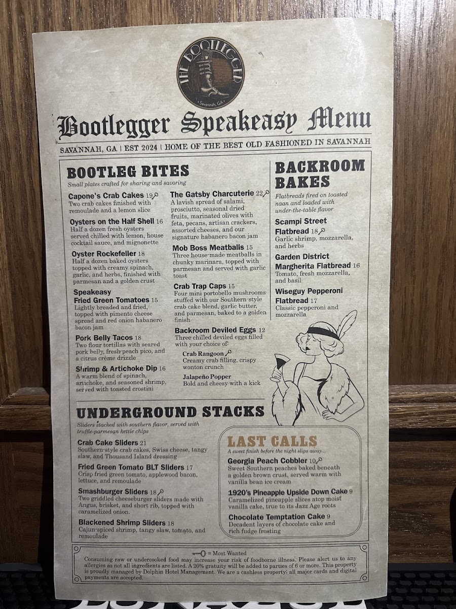 The Bootlegger Savannah Speakeasy - 3
