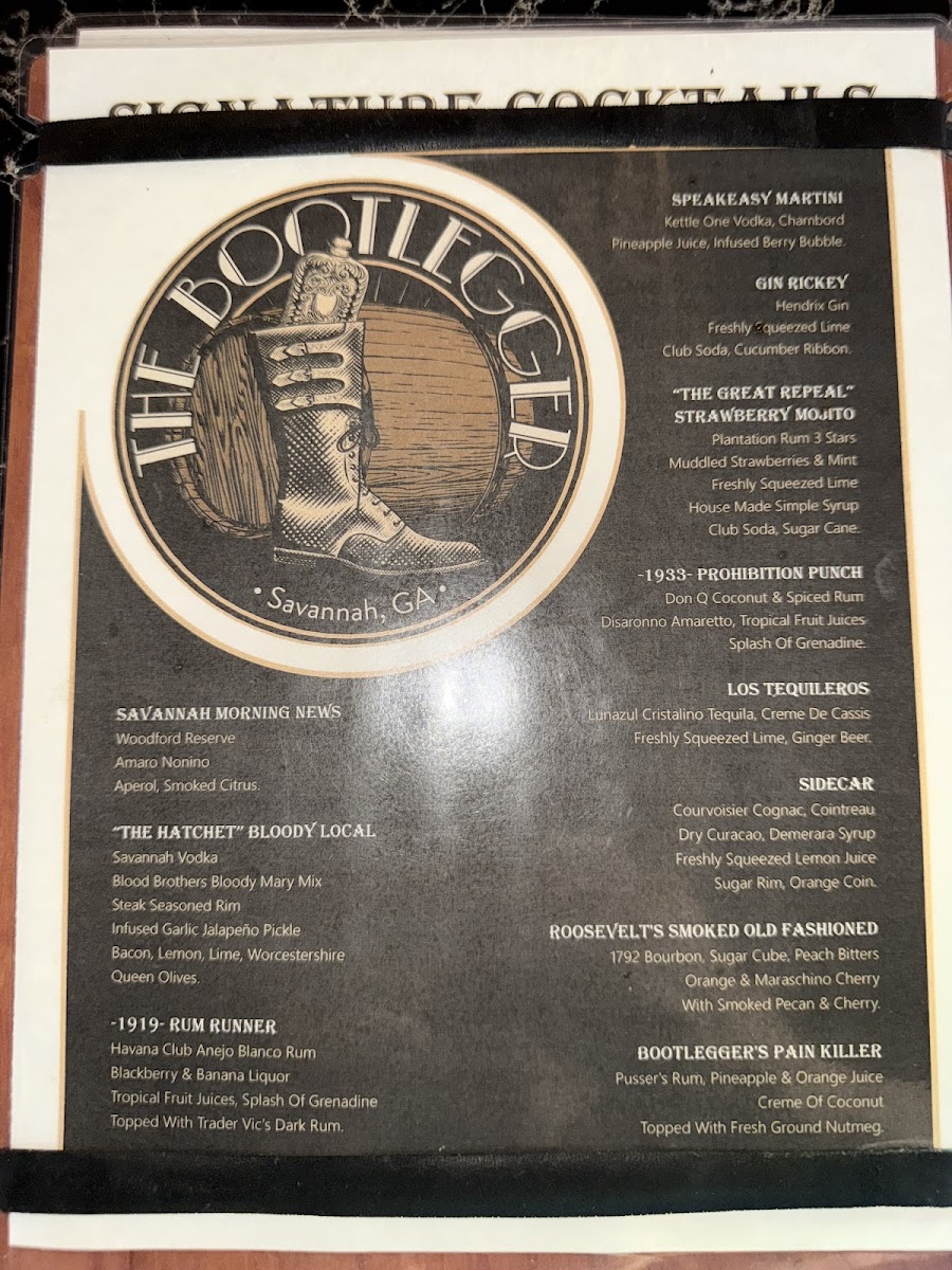 The Bootlegger Savannah Speakeasy - 4