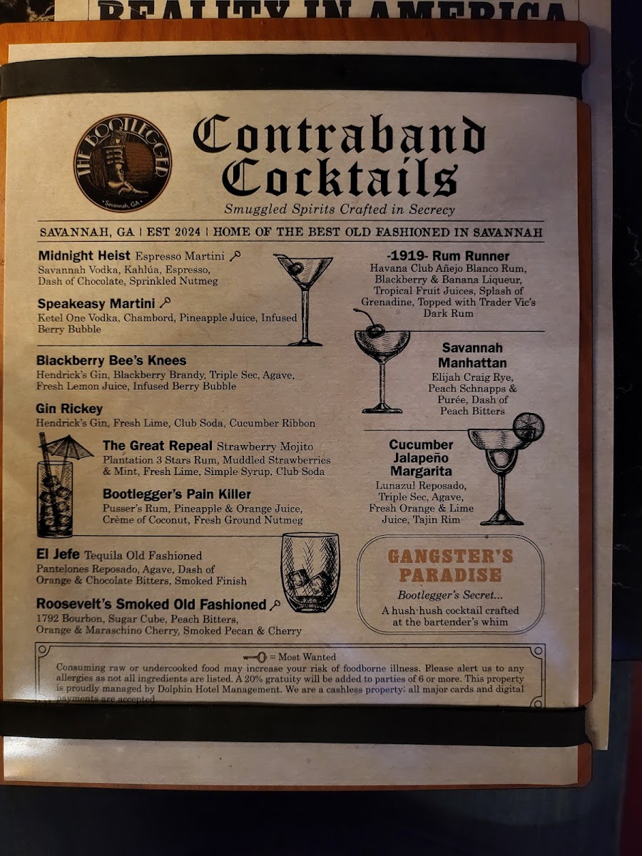 The Bootlegger Savannah Speakeasy - 5