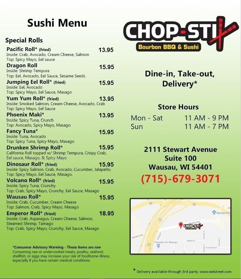Chop-Stix Bourbon BBQ & Sushi - 3