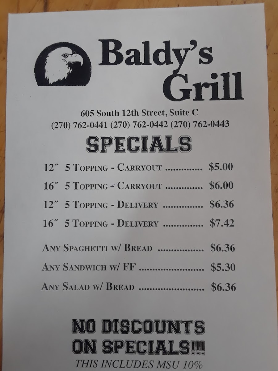Baldy's Grill - 1