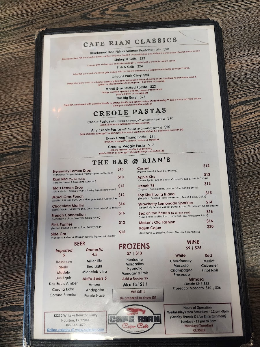 Cafe Rian Cajun Cafe - 10