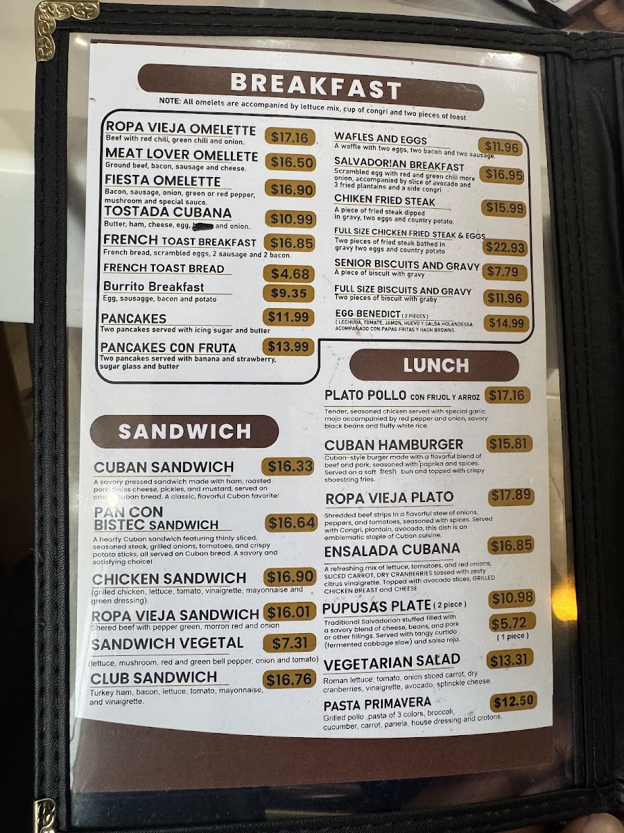 Vacaville Breakfast Cuba Café - 1