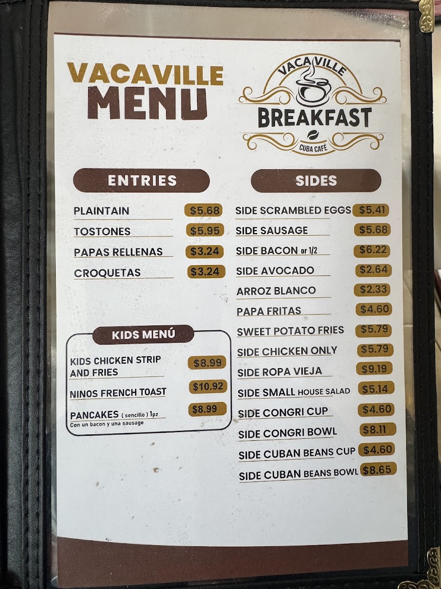 Vacaville Breakfast Cuba Café - 3