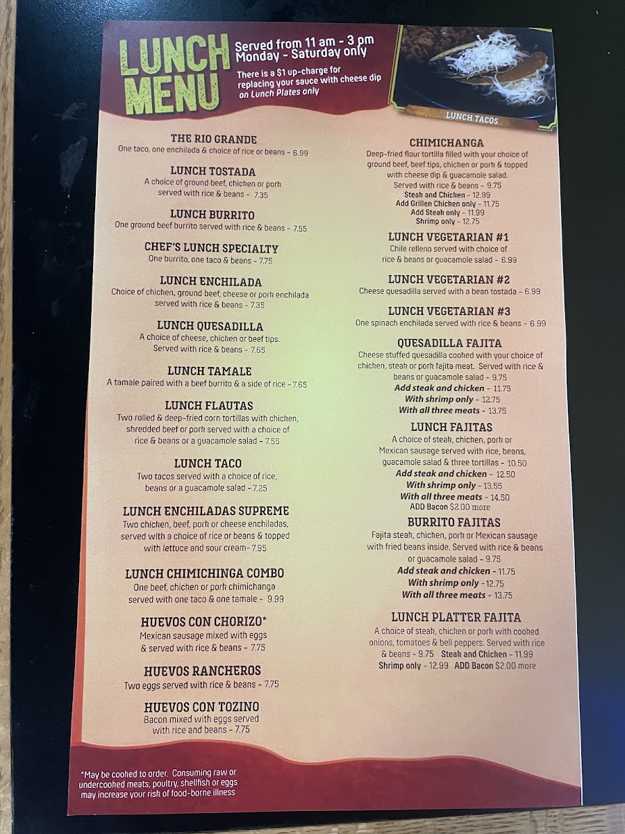 Rio Grande Mexican Restaurant - 1