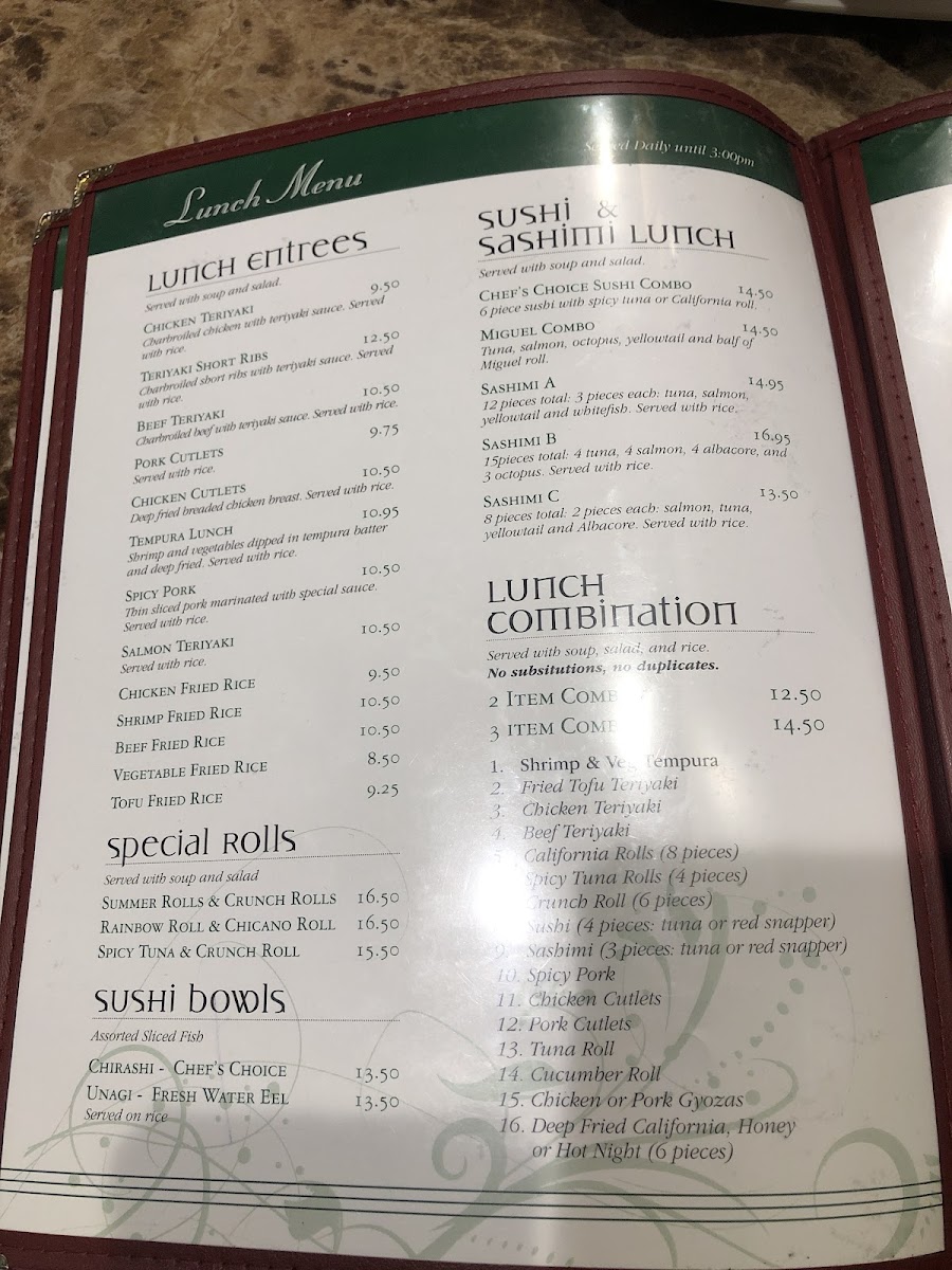 SUSHI MIGUEL'S STYLE - 1