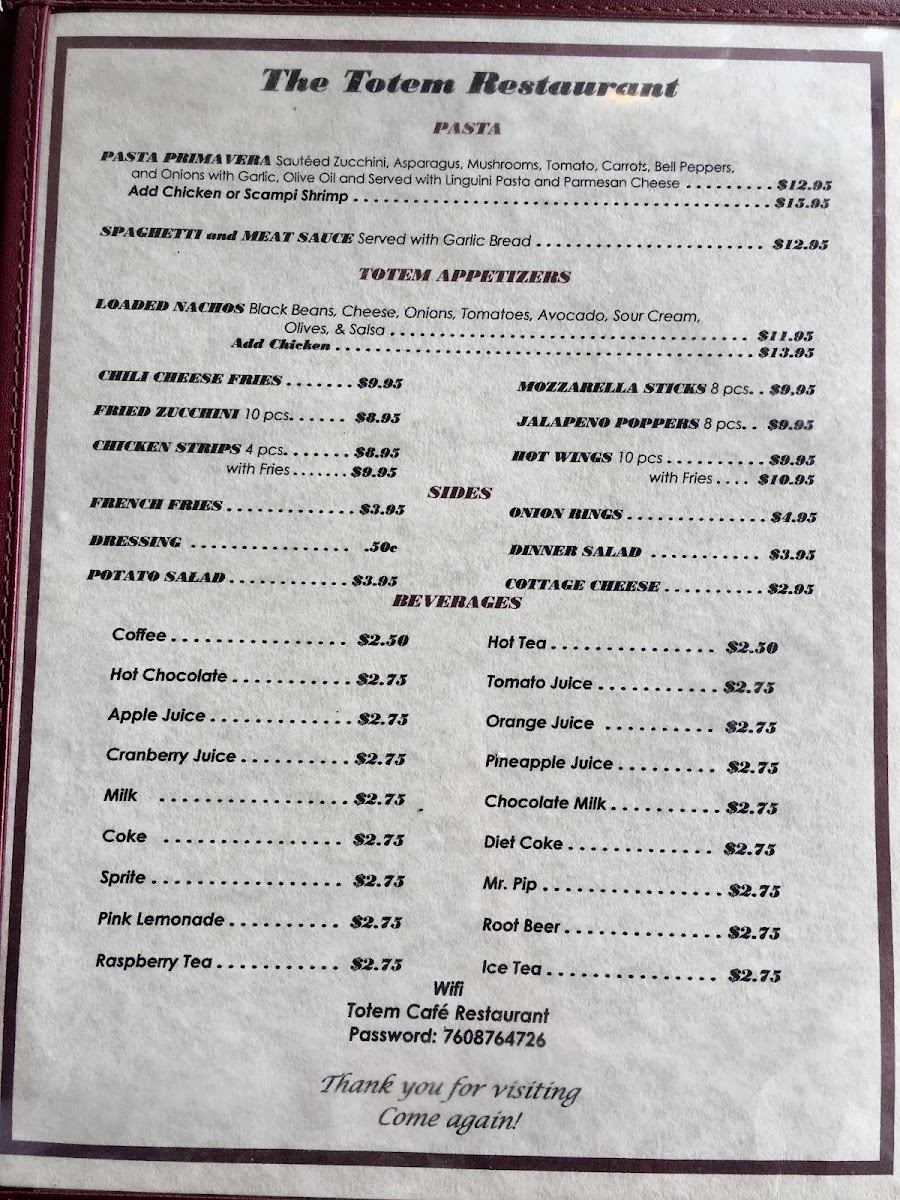 Totem Cafe - GREAT LUNCH PLACE - 5