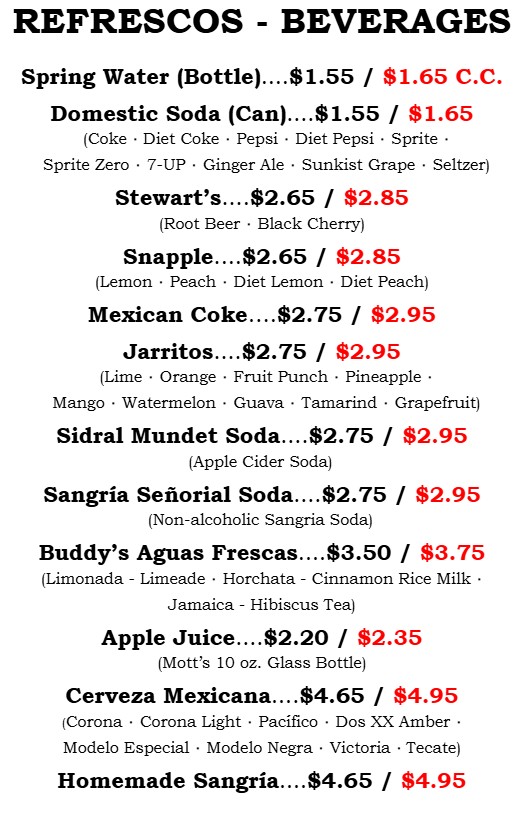 Buddy's Burrito & Taco Bar - 1